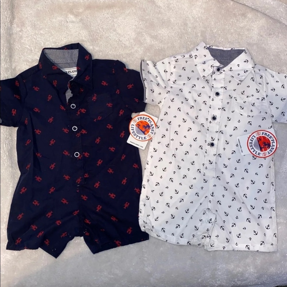 Free Planet Rompers